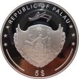 Palau 5 Dolarów 2009  Kolos Rodyjski