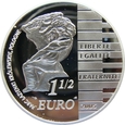 Francja 1,5  Euro Chopin 2005