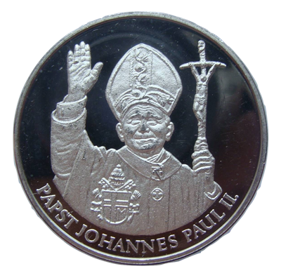 Niemcy - medal Jan Paweł II w Zagłębiu Ruhry 1987
