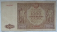Polska 1000 zł 1946 seria K