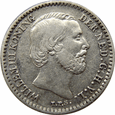 Holandia 10 Centów 1874 - rarytas