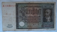 Niemcy 50 Rentenmark 1934 - STEIN