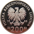 Polska / PRL 200 Złotych MŚ Meksyk 1985 próba