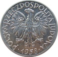 Polska / PRL 5 Złotych 1958