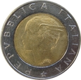 Włochy 500 Lirów 1996 Instytut Statystyczny