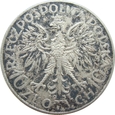 Polska 10 Złotych 1933 Głowa Kobiety