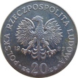 Polska / PRL - 20 Złotych 1983 Nowotko 