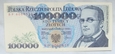 Polska 100 000 Złotych 1990 seria BP