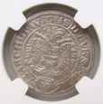 Śląsk 6 Krajcarów 1673 SHS Wrocław - odwrotka - NGC AU 