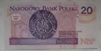 Polska 20 złotych 1994 seria FX