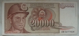 Jugosławia 20 000 Dinarów 1987 AM