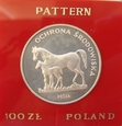 Polska / PRL 100 złotych Konie 1981 próba