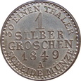 Niemcy 1 Silbergroschen 1849 A Prusy