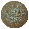 Niemcy 1 Pfenning 1766 IAP Braunschweig - Lüneburg