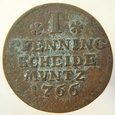 Niemcy 1 Pfenning 1766 IAP Braunschweig - Lüneburg