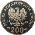 Polska / PRL 200 zł MŚ Meksyk 1985 próba