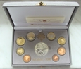 WATYKAN set  Euro 2006 Proof + srebrny medal