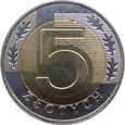 Polska 5 Złotych 1994