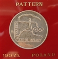 Polska / PRL 100 złotych XXII Olimpiada 1980 próba