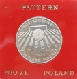 Polska / PRL 200 złotych ME 1987 próba