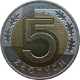 Polska 5 Złotych 1994