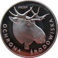 Polska / PRL 100 Złotych Głowa Łosia 1978 próba