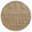 Niemcy 1 Pfenning 1770 Braunschweig - Lüneburg