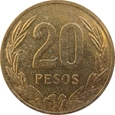 Kolumbia 20 Pesos 1988