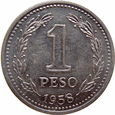 Argentyna 1 Peso 1958