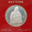 Polska / PRL 200 Złotych Bolesław III Krzywousty 1982 próba