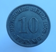 Niemcy 10 Pfennig 1908 A