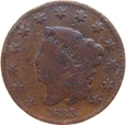 USA 1 Cent 1833