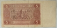 Polska 5 Złotych 1948 seria AR