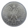 Polska 10 Złotych 1933 Głowa Kobiety