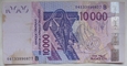 Afryka Zachodnia 10 000 Franków 2003 seria B