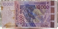 Afryka Zachodnia 10 000 Franków 2003 seria B