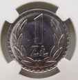 Polska / PRL 1 Złoty 1981 NGC MS67