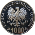 Polska / PRL 1000 złotych XV ZIO 1987 próba