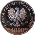 Polska / PRL 1000 zł MŚ Włochy 1988 próba