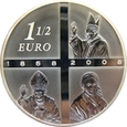 Francja 1 1/2 Euro Lourdes 2008