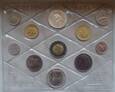 Włochy - set monet 1988 (11) - 2 srebrne