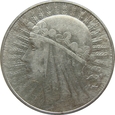 Polska 10 Złotych 1933 Głowa Kobiety