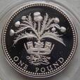 Wielka Brytania 1 Pound 1984 st.lustrzany