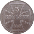 Polska 3 Kopiejki 1916 A