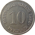 Niemcy 10 Pfennig 1894 E