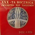 Polska / PRL 200 złotych XXX Rocznica Zwycięstwa 1975 próba