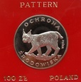 Polska / PRL 100 Złotych Ryś 1979 próba