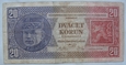 Czechosłowacja 20 Koron 1926 Lg