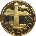 Barbados 5 Centów 1974