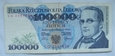 Polska 100 000 Złotych 1990 seria CG